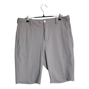 LULULEMON Shorts Men 38 Beige Chino Athleisure Golf Preppy Coastal LM7273S